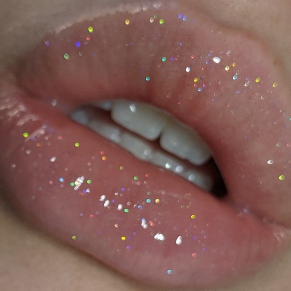 🌟SPACE PARTY Lavender Stardust Cosmic Lip Gloss  NWT - Picture 2 of 7